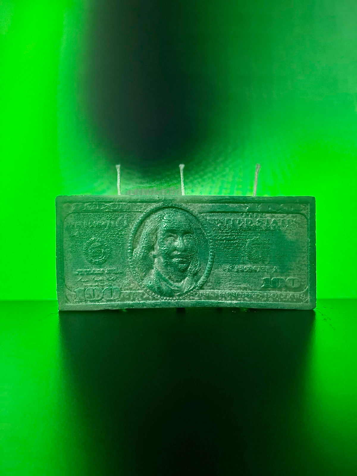 Handmade Money Candle