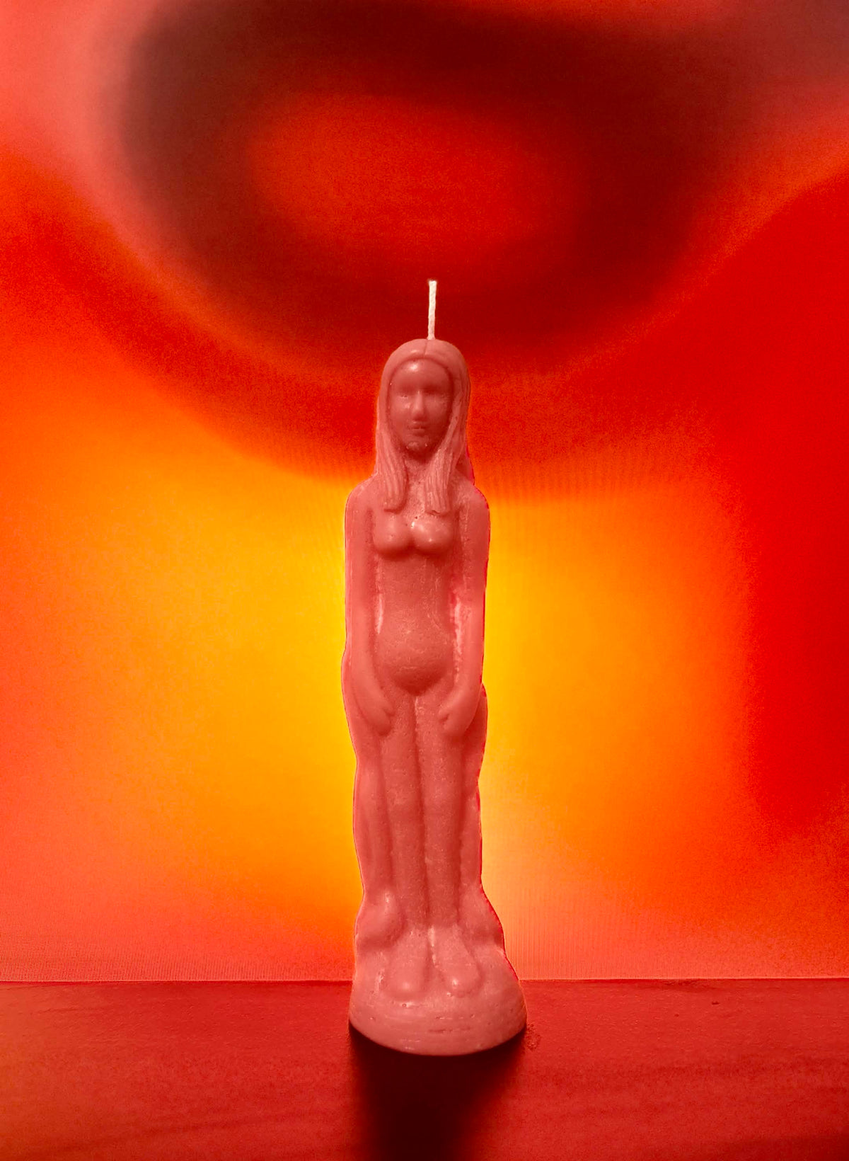 Handmade Woman Image Candle